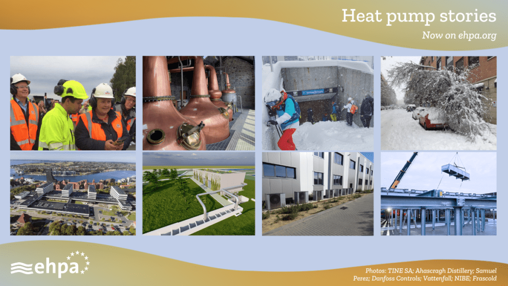 Social media visual for heat pump stories