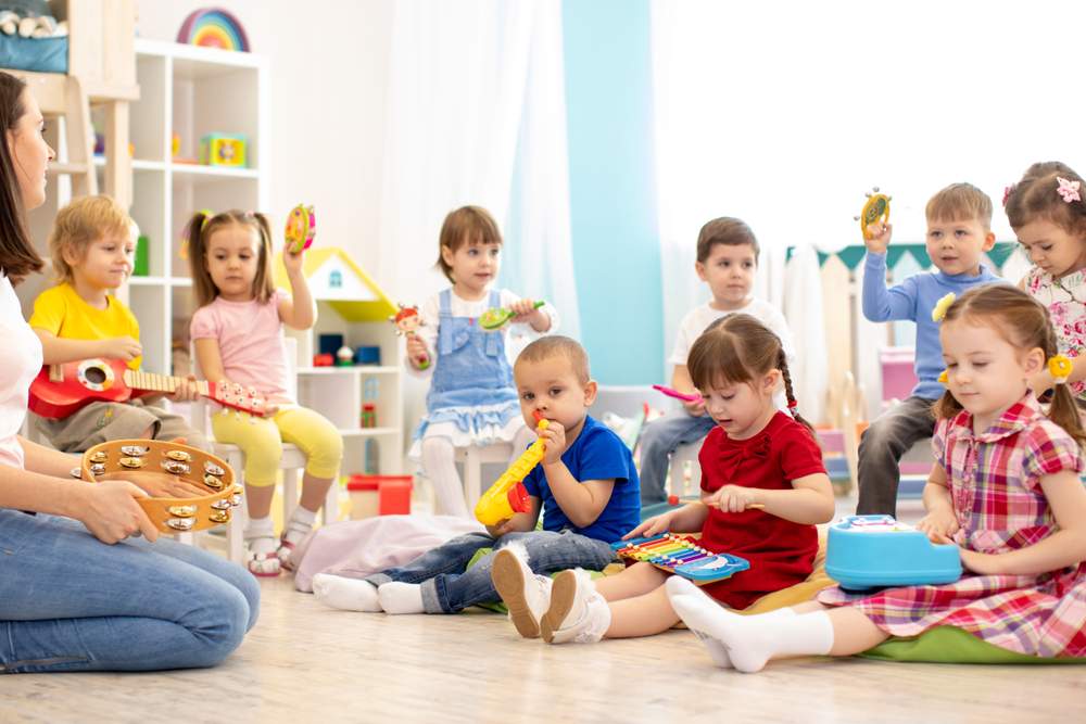 Children at a nursery. Photo: Shutterstock