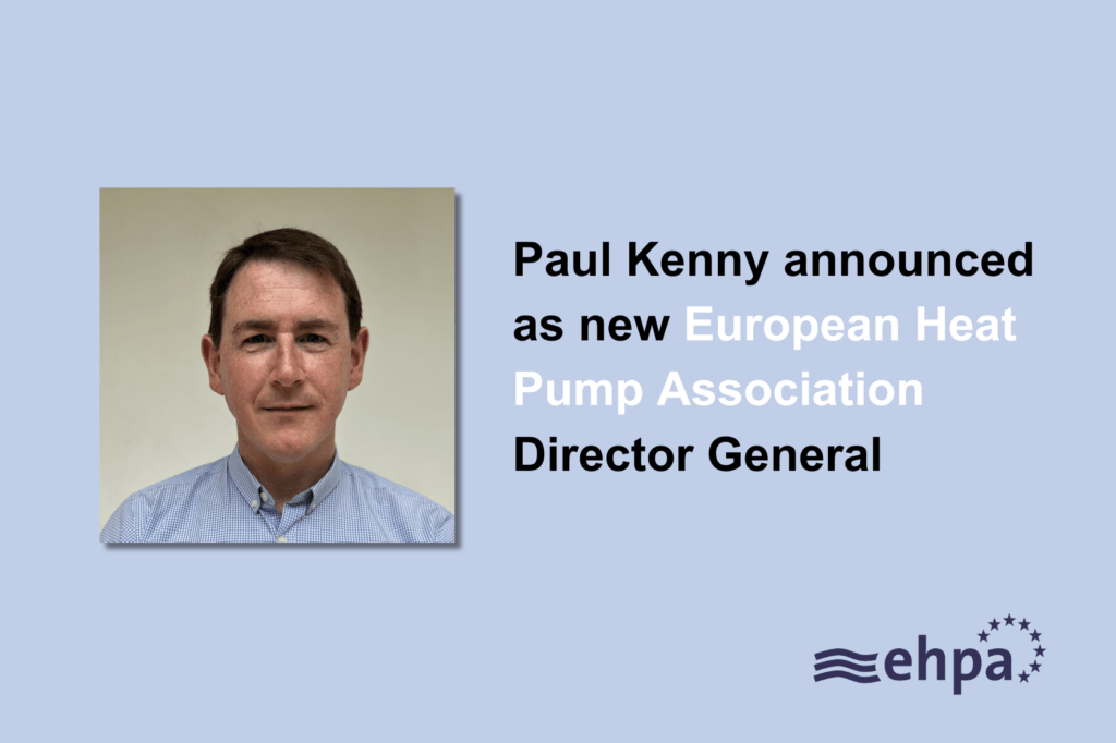 Paul Kenny new EHPA director announcement visual