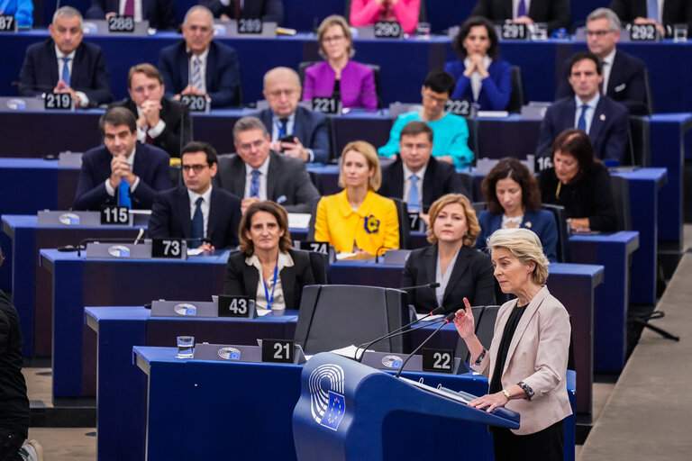 Plenary Ursula Von Der Leyen